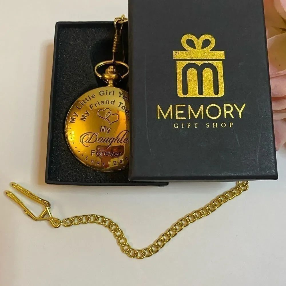 đMemoryâgiftâshop toâdaughterâpocketâwatch - Picture 10 of 11